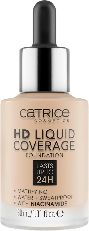 Catrice fond de teint 010 HD Liquid Coverage Foundation 010 Light - 30 ml — Maquillage