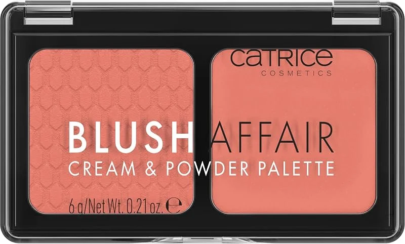 Catrice Blush Affair Cream & Powder Palette crème et poudre, résultat instantané (6g) — Maquillage