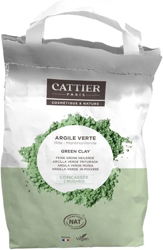 Cattier Vrac Argile Verte Concassée Bio 3 Kg — Soin de la peau
