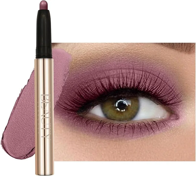 Fard a Paupiere et Ombre à Paupières, Bâton d'Ombre à Paupières, Kit de Maquillage pour les Yeux