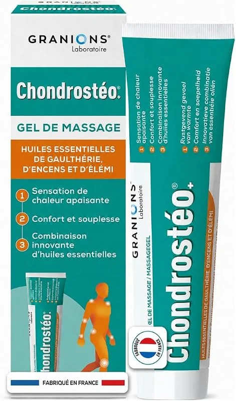 Granions - Chondrosteo - Gel De Massage - Soulage Les Articulations — Complements alimentaires