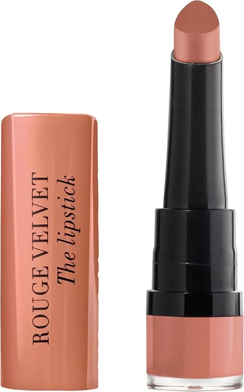 BOURJOIS - Rouge À Lèvres Rouge Velvet The Lipstick 01 Hey Nude ! - Ultra Pigmenté — Maquillage