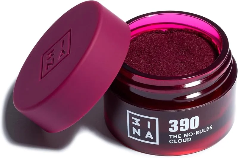 3INA- The No-Rules Cloud 390 - Prune Foncée - Blush 3 en 1 -Crème à poudre — Maquillage