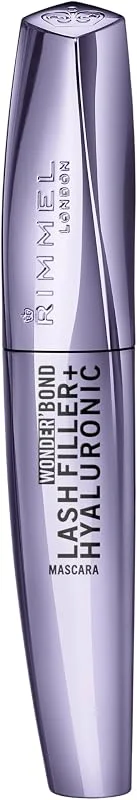Rimmel Wonder'Bond Lash Filler + Hyaluronic, Mascara, 001 Black, Cils hydratés et — Maquillage
