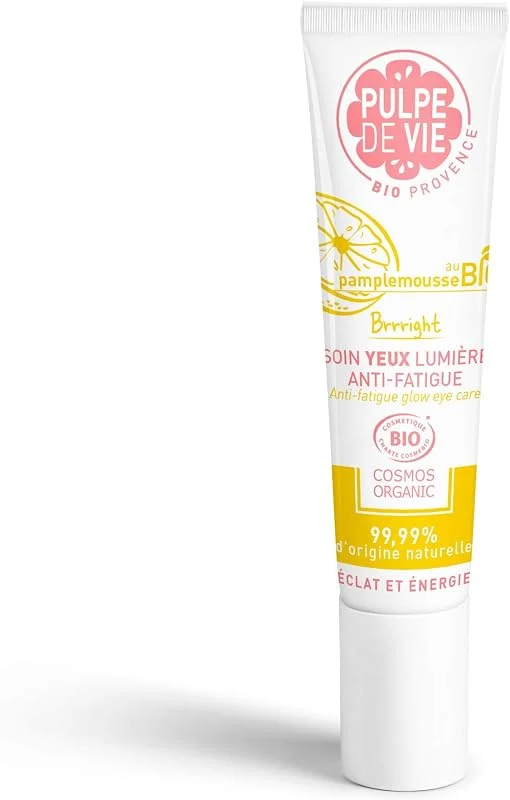 PULPE DE VIE Soin Contour des Yeux Bio Eclat 15 ml - Anti-Cernes - 99% naturel — Soin de la peau