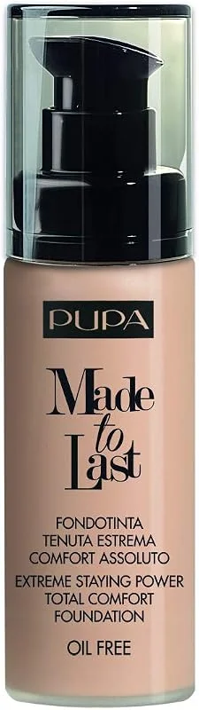 Pupa-Made To Last Fond De Teint-020 Light Beige — Maquillage