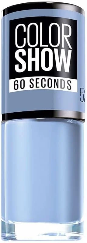 Maybelline Color Show Tono 052 ItS A Boy Pintauñas Color Azul — Maquillage