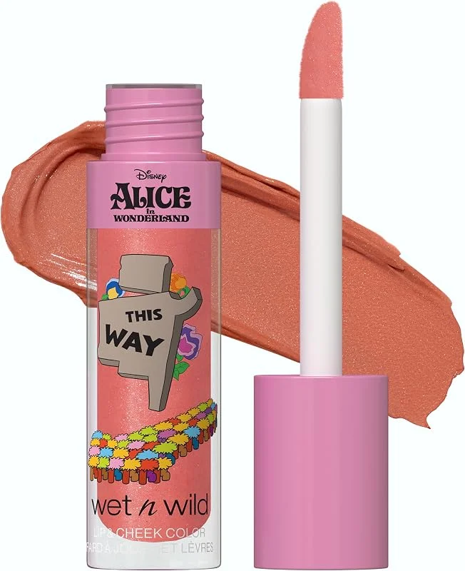 Wet n Wild Alice au Pays des Merveilles Couleur de Lèvres et Joues, Blush Naturel et — Maquillage