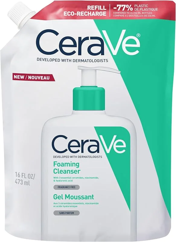 CeraVe - Gel Moussant - Nettoie et Elimine l'Excès de Sébum Sans Altérer la — Soin de la peau