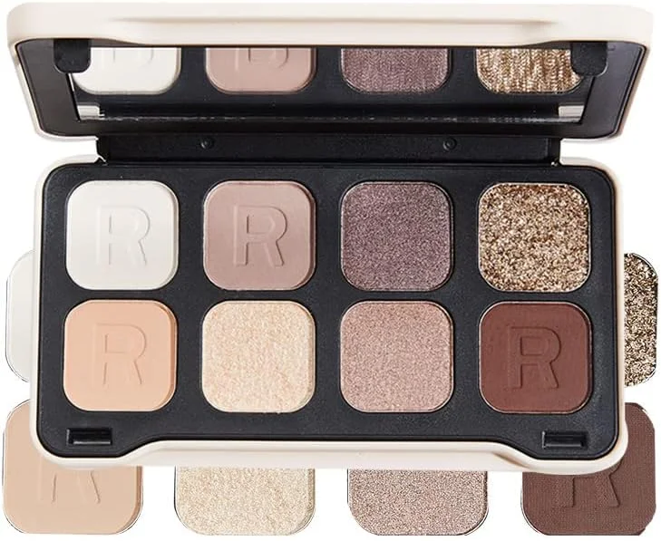 Makeup Revolution, Forever Flawless Dynamic, Palette d'Ombres à Paupières, Serenity, 8 — Maquillage