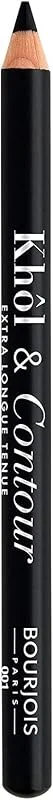 Bourjois Khôl & Contour Crayon Yeux - Formule douce et fondante, Tenue jusqu'à 16h — Maquillage