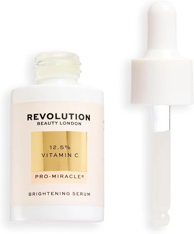 Revolution Pro Miracle 12.5% Vit C Serum, sérum éclat, lisse et affine le grain de — Soin de la peau