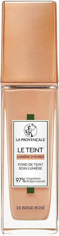 La Provençale Fond de Teint Soin Lumière Origine Naturelle 25 Beige 30ml — Maquillage