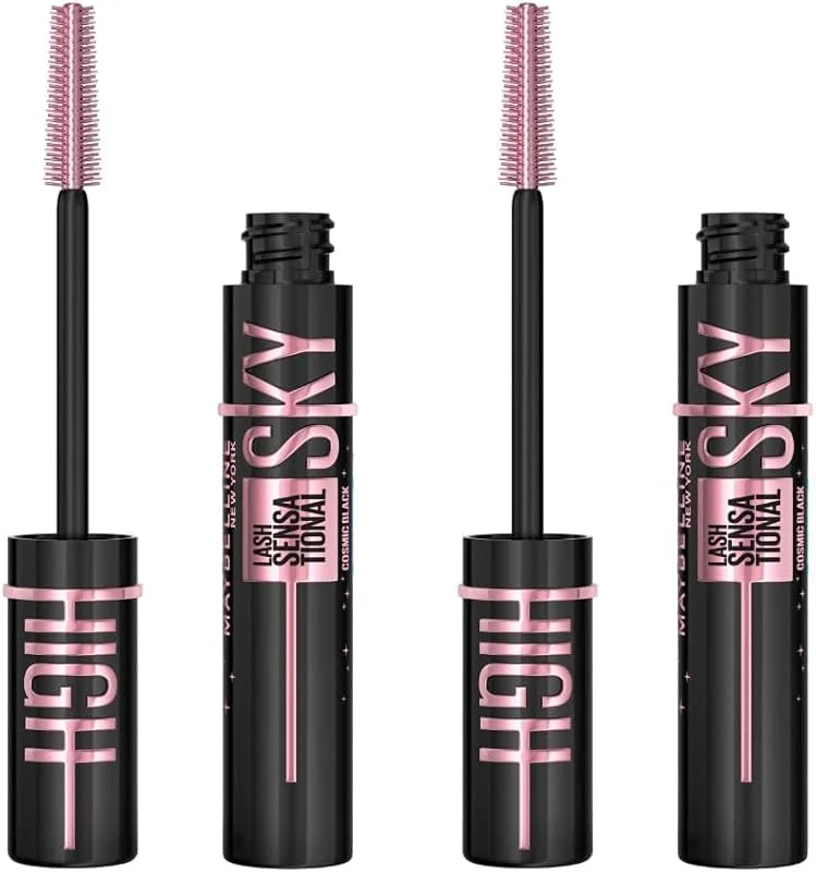 Maybelline New York Sky High Mascara Volume Longueur Cosmic Black 2x7, 2ml — Maquillage