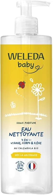 WELEDA - Eau nettoyante sans parfum Calendula - 400 ml — Soin de la peau