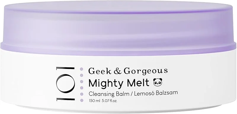 Geek & Gorgeous Mighty Melt Baume nettoyant, baume nettoyant et démaquillant pour — Soin de la peau