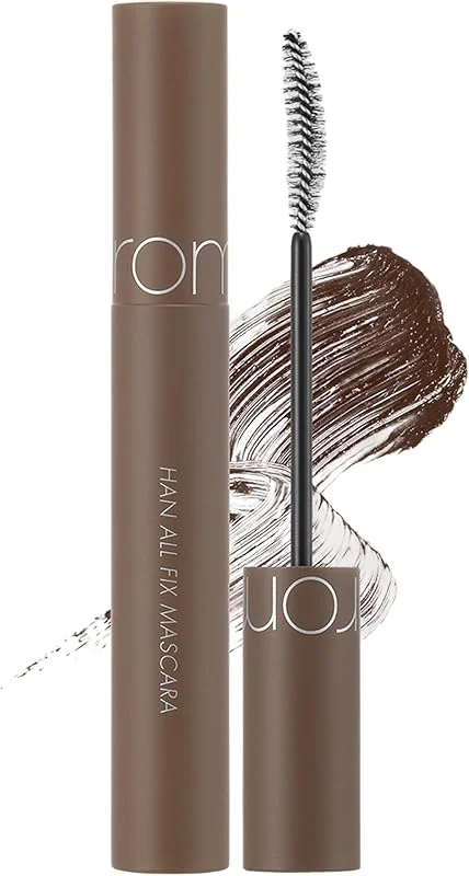 Rom&nd HAN All Fix Mascara 03 Long Hazel, longueur intense, anti-salissures, sans clump, longue