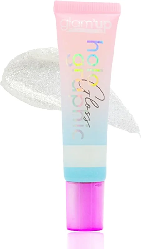 Glam'Up Paris - Gloss Holographique - Gloss à Lèvres - Effet Lèvres plus Pulpeuses et — Maquillage