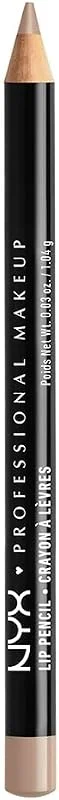 NYX Professional Makeup Slim Lip Pencil Crayon Lèvres Nude Beige — Maquillage