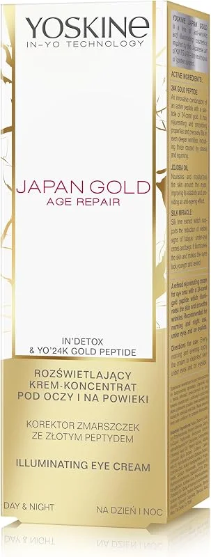Yoskine Japan Gold Crème contour des yeux — Soin de la peau