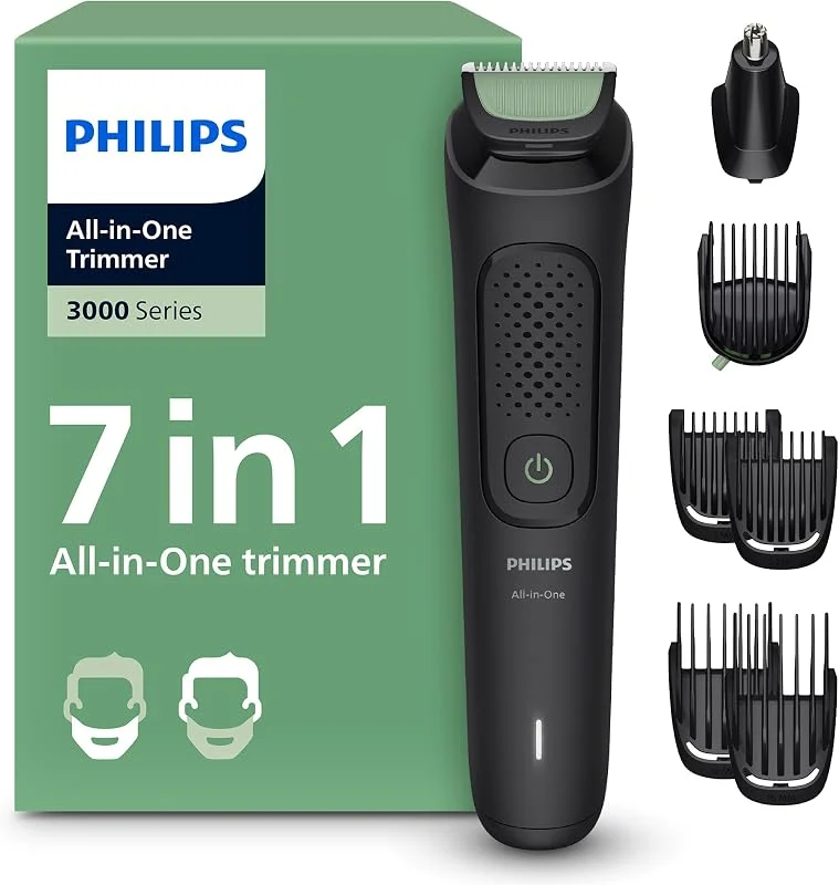 Philips Tondeuse tout-en-un Multigroom série 3000 7 accessoires — Complements alimentaires