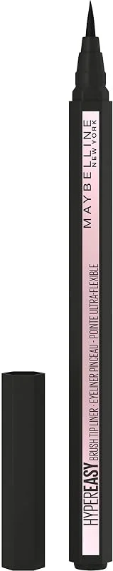 Maybelline New-York Hyper Easy Eyeliner Pinceau Pointe Flexible Noir Mat — Maquillage