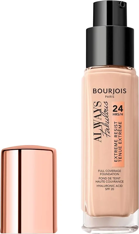 Bourjois - Fond de teint Always Fabulous tenue extrême 24h, Fini semi mat, Haute — Maquillage