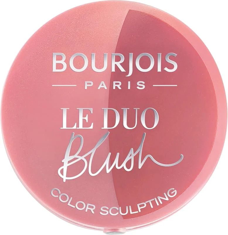 BOURJOIS - Boîte Ronde Blush 24 Roméo et Peachette - Piceau & Miroir Intégré — Maquillage