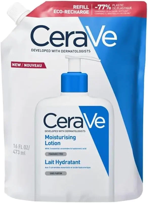 CeraVe - Lait Hydratant Corps et Visage - Peau Sèche à Très Sèche - 24H — Soin de la peau