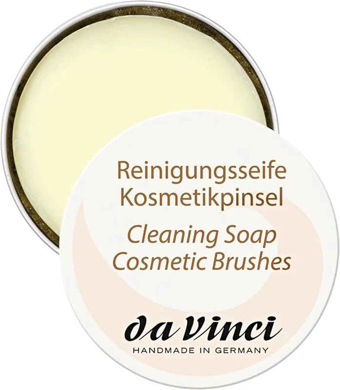 da Vinci, savon pour pinceaux, savon nettoyant 40 g, vegan, nettoyage et soin pour — Maquillage