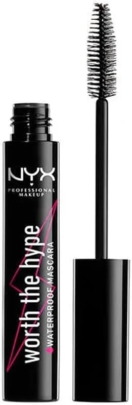 NYX Professional Makeup Mascara Waterproof Worth The Hype Black 7ml — Maquillage