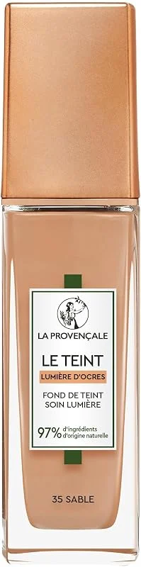La Provençale Fond de Teint Soin Lumière Huile Olive Bio 35 Sable 30ml — Maquillage