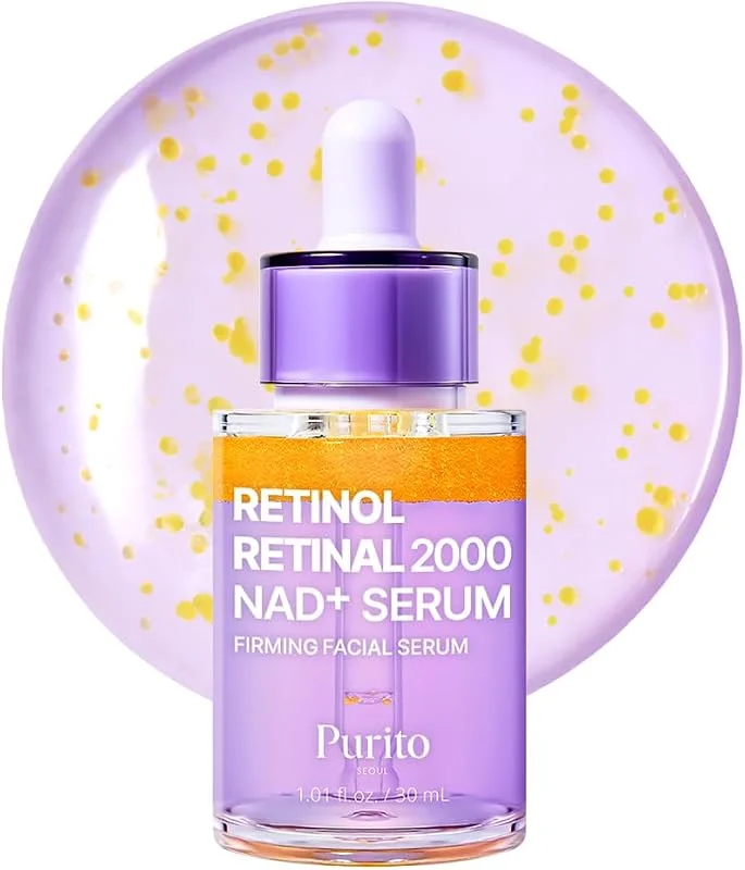 PURITO Retinol + Retinal Serum pour peaux sensibles, 30 ml — Soin de la peau