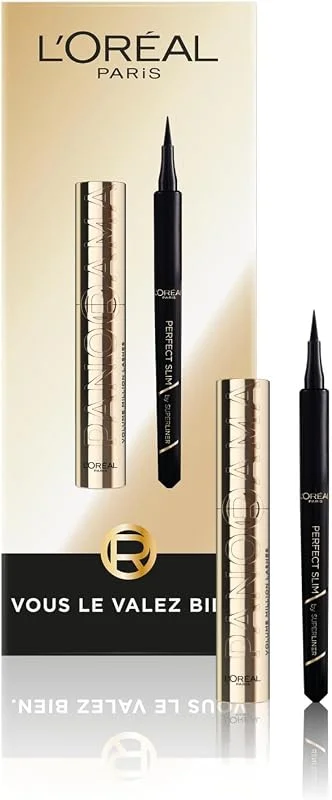 L'Oréal Paris Coffret Mascara Panorama Eyeliner Perfect Slim Regard Intense — Maquillage