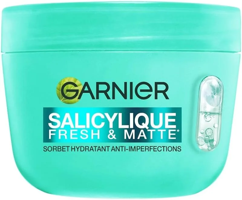 GARNIER - Salicylique - Crème Sorbet Hydratante Fresh & Matte - Crème Hydratante & — Soin de la peau
