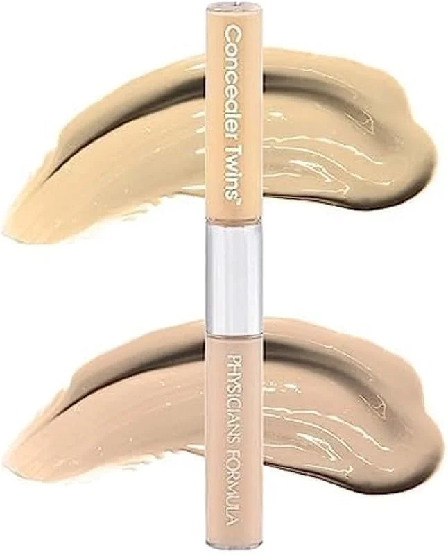 Physicians Formula Twins 2-in-1 Liquid Concealer, Correcteur de Couleur et Correcteur — Maquillage