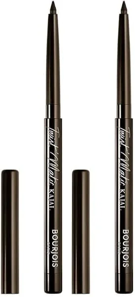 Bourjois - Crayon Twist Matic Kajal - 02 Brown W’Oud (Lot de 2) — Maquillage