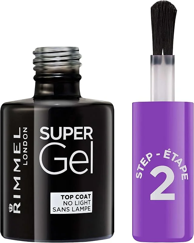 Rimmel Super Gel Vernis à Ongles 001 High Shine — Maquillage