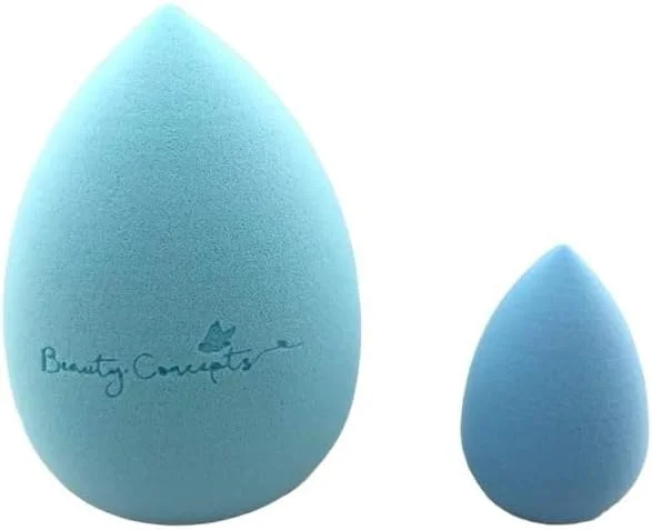 Éponge de maquillage sans latex pour fond de teint liquide, poudre, crème solaire et crème, 1 grande