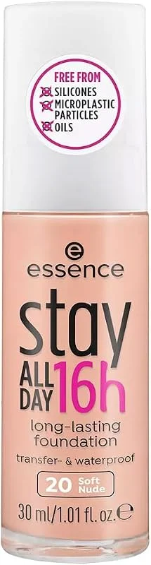 essence fond de teint stay ALL DAY 16h Foundation fond de teint - 30 ml — Maquillage