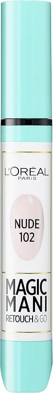 L'Oréal Paris Make Up Designer Magic Mani Vernis à Ongles Retouche en Feutre 102 Nude 4 — Maquillage