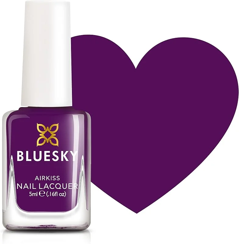 Bluesky Vernis à Ongles Enfant – BERRY BURST, Violet. Peel-Off Facile à Décoller, Non — Maquillage