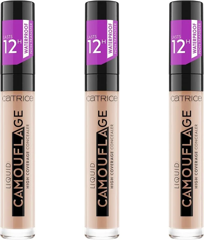 Catrice Liquid Camouflage N° 007 - Lot de 3 correcteurs de teint haute couvrance - Pour — Maquillage