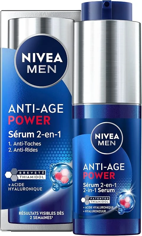 NIVEA MEN Luminous 630 2-in-1 Power Face Serum, 30ml — Soin de la peau