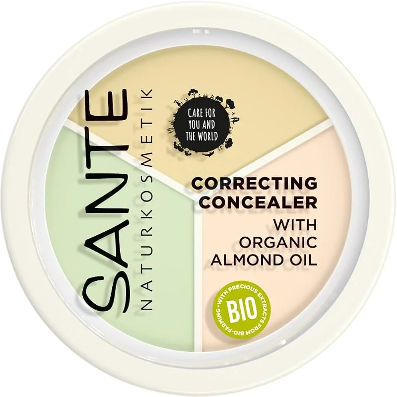SANTENATURKOSME CORRECTOR POLVO-CREMA 3 tonos 6gr. – produit spécialisé pour un usage — Maquillage