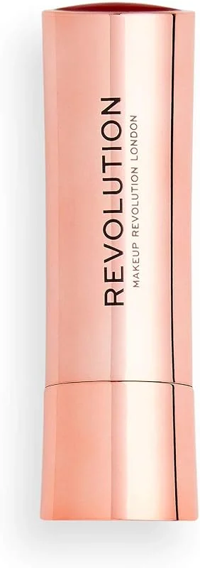 Makeup Revolution, Satin Kiss, Rouge à Lèvres, Ruby, 3.5g — Maquillage