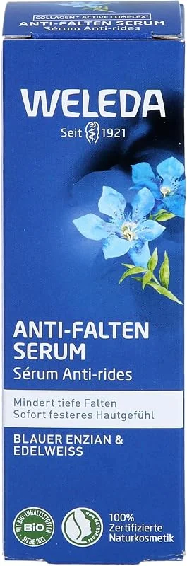 WELEDA - Sérum redensifiant GENTIANE BLEUE + EDELWEISS - 30 ml — Soin de la peau