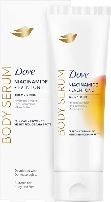 Dove Sérum Corps Hydratant Niacinamide Even Tone, Pour Peau Terne avec (200 ml) — Soin de la peau