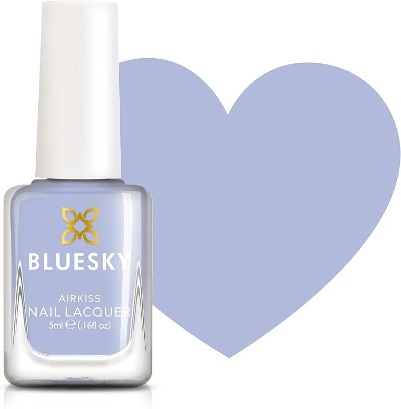 Bluesky Vernis à Ongles Enfant – SEASIDE SKY, Bleu Ciel. Peel-Off Facile à Décoller — Maquillage