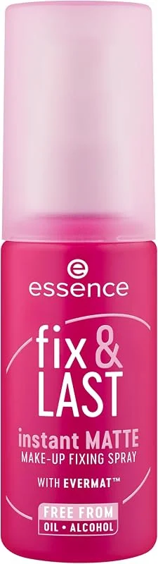 essence fix & LAST instant MATTE MAKE-UP FIXING SPRAY, 50 ml — Maquillage